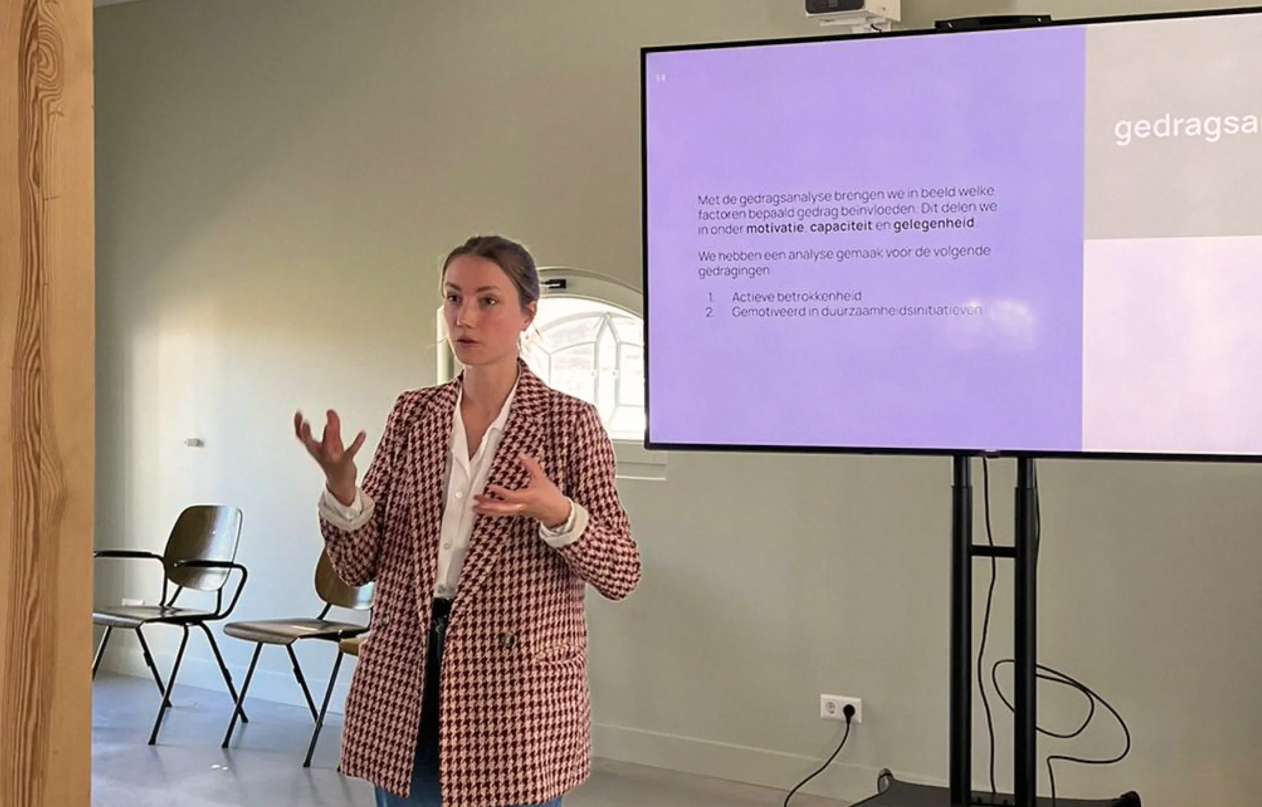 Start with behaviour, not the message